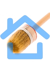 Кисть круглая Профи №14 (50 мм), натуральная щетина, деревянная ручка MTX 82051