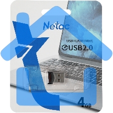 Флешка USB Netac UM81 4 Gb USB 2.0 Ultra compact Flash