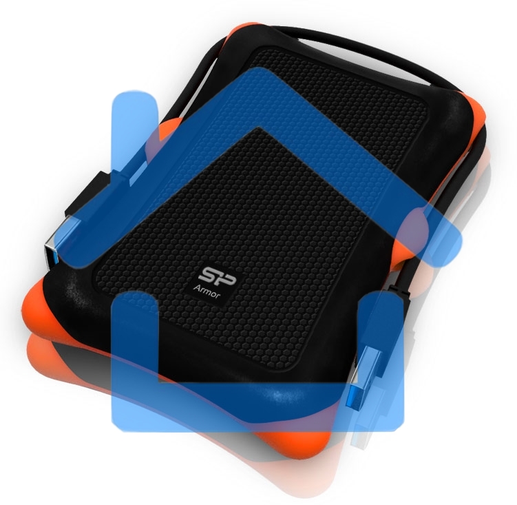 Внешний жесткий диск Silicon Power USB 3.0 1Tb A30 SP010TBPHDA30S3K Armor 2.5