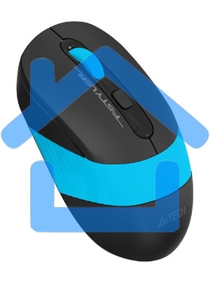 Мышь беспроводная A4Tech Fstyler FG10 черный/синий, 2000 dpi, радиоканал, USB, кнопки - 4