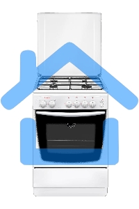 Плита газовая Gefest ПГ 1200 С5 белый, конфорок 4 шт, духовка 63 л, 60 см x 85 см x 60 см