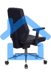 Кресло компьютерное Бюрократ CH-545SL серый 38-417, крестовина металл хром