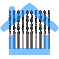 Сверло по металлу 7,0 мм HSS (10 шт. в упаковке) DIN 338 Kranz