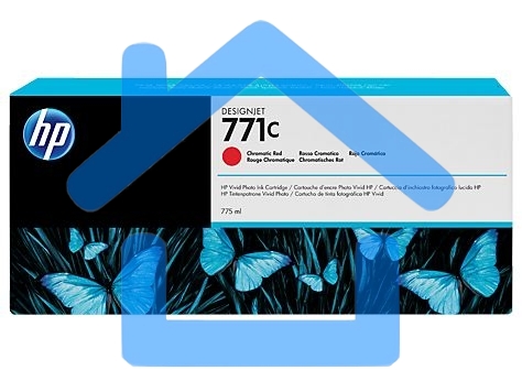 Картридж струйный HP №771C B6Y08A хроматический красный для HP DJ Z6200 (775мл)