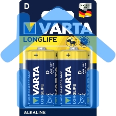 Батарейки VARTA Long Life D блистер 2 04120101412 Батарейки VARTA Long Life D блистер 2 04120101412