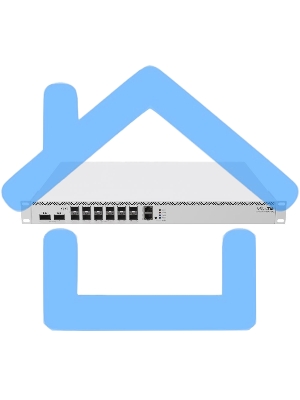 Роутер MikroTik CCR2216-1G-12XS-2XQ 10/100/1000BASE-TX/SFP серый