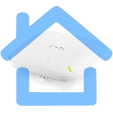 Точка доступа Zyxel NebulaFlex NWA90AX PRO, WiFi 6, 802.11a/b/g/n/ac/ax (2,4 и 5 ГГц), MU-MIMO, антенны 3x3, до 575+2400 Мбит/с, 1xLAN 2.5GE, PoE, защита от 4G/5G, БП в комплекте