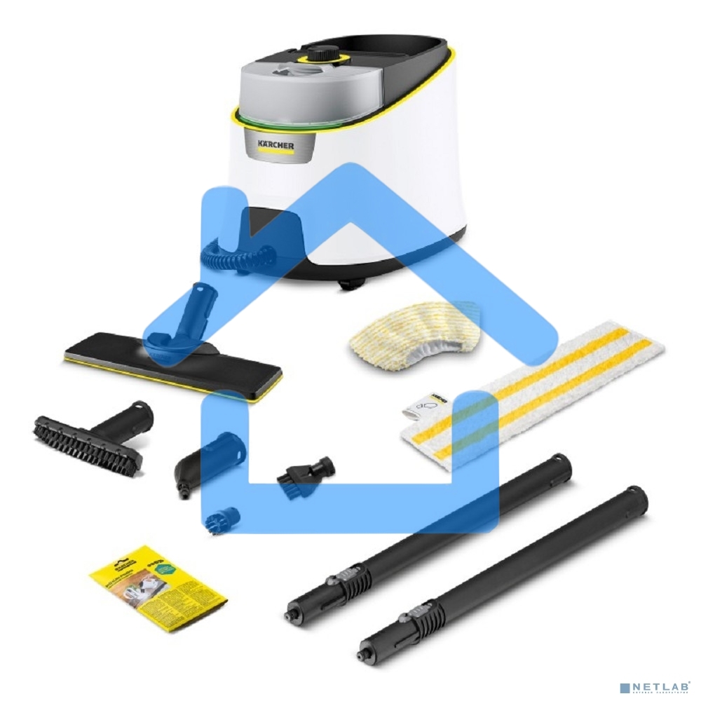 Пароочиститель напольный Karcher EasyFix SC 4 Deluxe 2200Вт белый