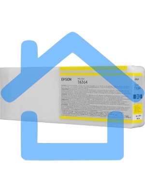 Картридж струйный Epson C13T636400 желтый (700 мл) для Stylus 7700, 7890, 7900, 9700, 9890, 9900, WT7900