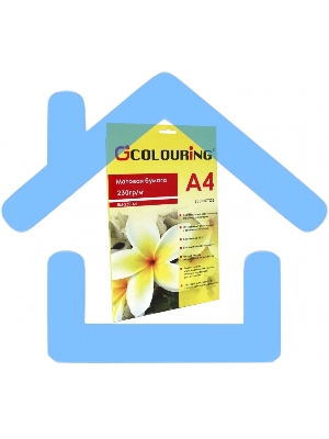 Фотобумага CG-БМ-230-А4-25 матовая, 230 г/м2, А4, 25 листов, 5760 dpi