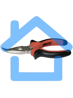 Утконосы Matrix длинногубцы black nickel 180мм изогнутые двухкомпонентные рукоятки