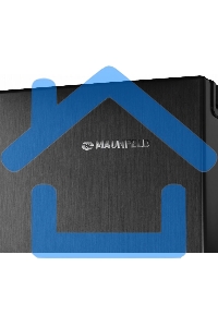 Холодильник Maunfeld MFF177NFSB черный глянц. двухкамерный 263/170л морозилка сбоку, No Frost, Side by Side