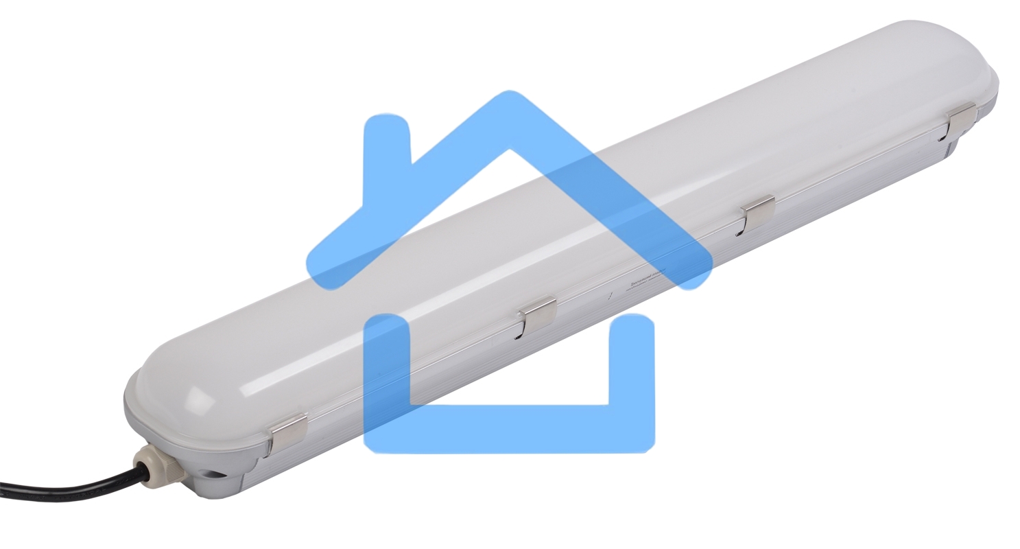 Светильник ДСП Iek LDSP2-1401-40-K23 1401 40Вт IP65 серебристый аналог ЛСП-2х36Вт