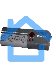 Стабилизатор напряжения Rucelf SRW-500-D 0.5кВА однофазный белый