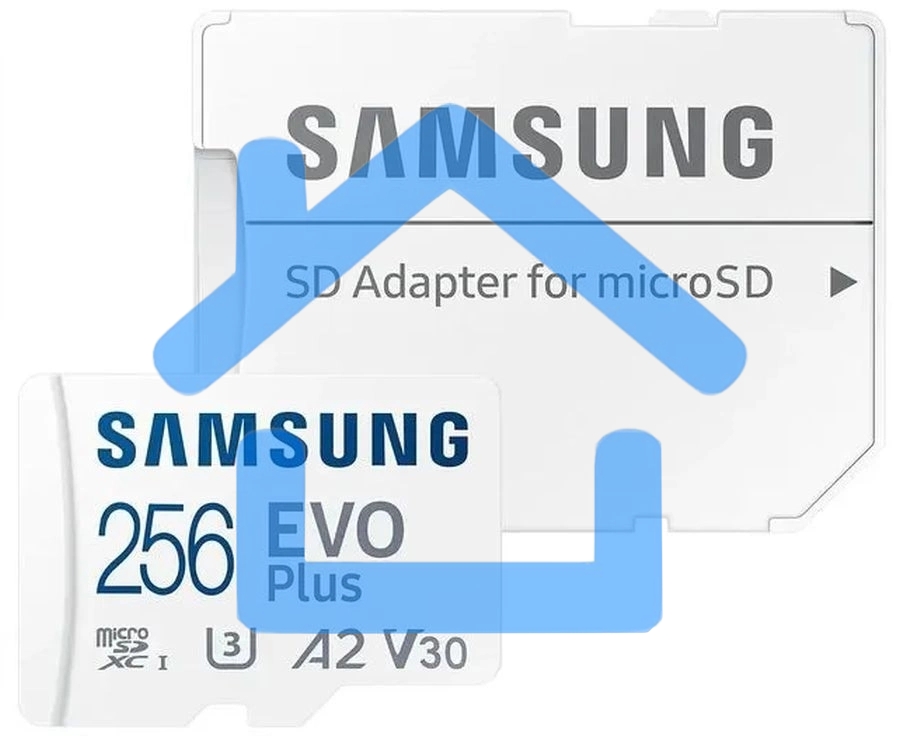 Флеш карта microSDXC 256Gb Samsung MB-MC256SA EVO Plus + adapter