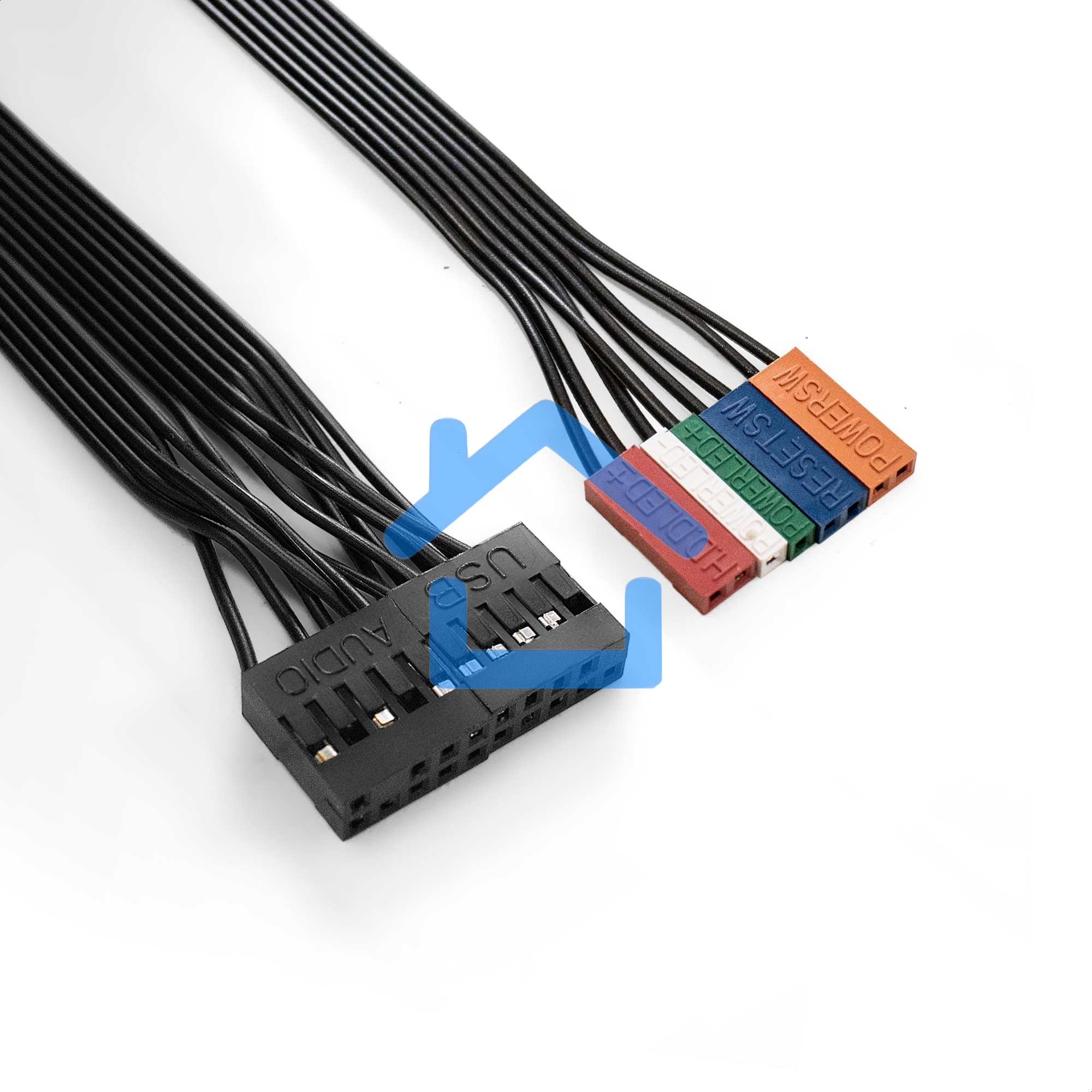 Компьютерный корпус Minitower ExeGate BAA-106-UNS450 (mATX, БП UNS450 с вент. 12см, 2*USB, аудио, черный)