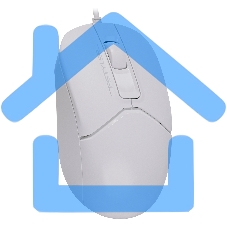 Мышь проводная A4Tech Fstyler FM12 белый, 1200 dpi, USB, кнопки - 3