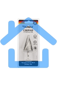 Сверло по металлу ступенчатое 9,0-36,0 мм 