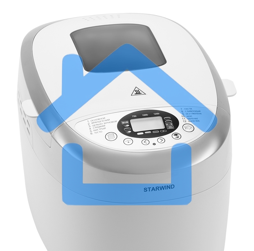 Хлебопечь Starwind SBMM1224 850Вт белый