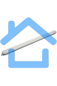 Светильник ДСП 1306 36Вт 4500К IP65 1200мм сер. пластик ИЭК LDSP0-1306-36-4500-K01