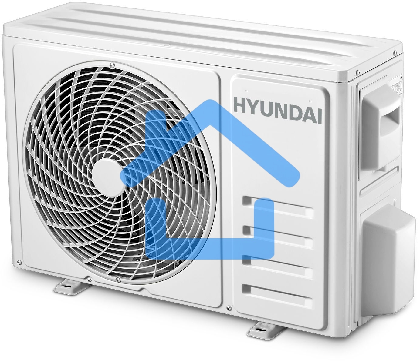 Кондиционер сплит-система Hyundai HAC-12/T-PRO 12000 BTU, 23 м², 22/41 дБ, охлаждение, обогрев, осушение, белый