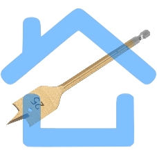 Набор сверл Matrix перовых по дереву, 10-12-14-16-18-20-22-25 мм 8 шт дерев,