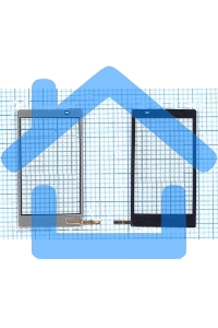 Сенсорное стекло (тачскрин) для Philips Xenium X809, черное