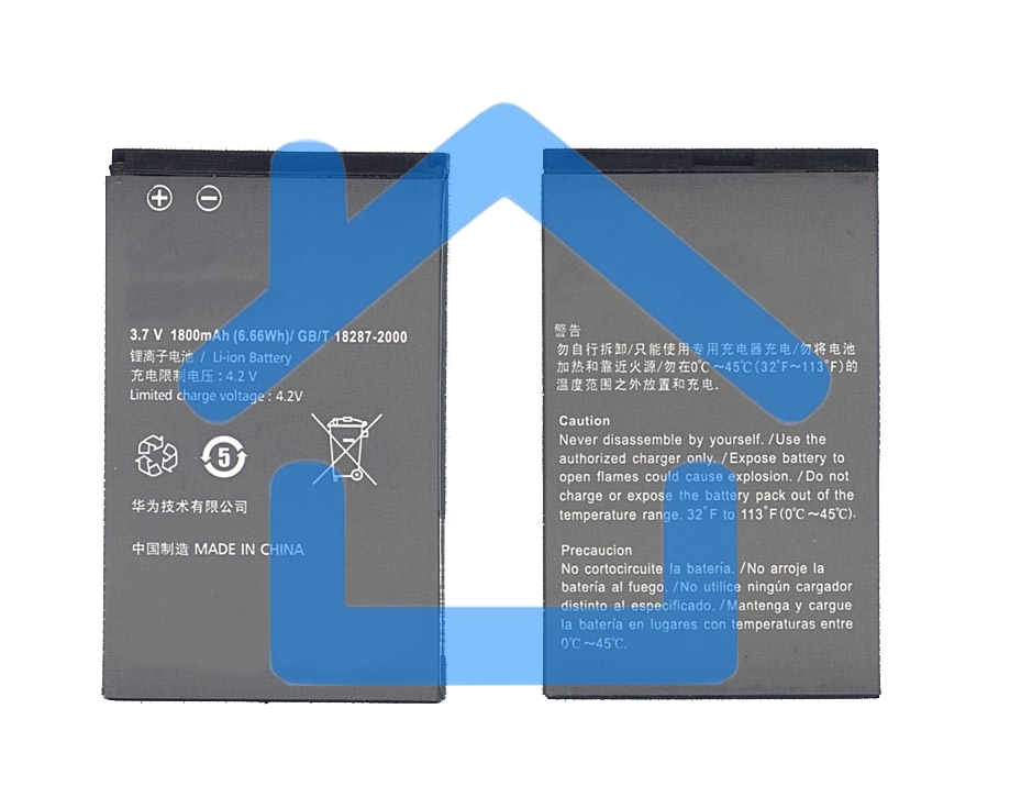 Аккумуляторная батарея для Huawei Ascend P LTE, Ascend P1 4G 1800mAh/6.7Wh 3,7V HB6P1