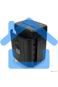 Шредер Heleos АП20-4 черный с автоподачей (секр.P-4) перекрестный 131лист. 20лтр. скрепки скобы пл.карты