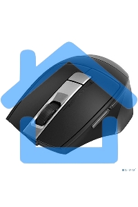 Мышь беспроводная A4Tech Fstyler FB35C серый/черный, 2000 dpi, радиоканал, Bluetooth, USB, кнопки - 6