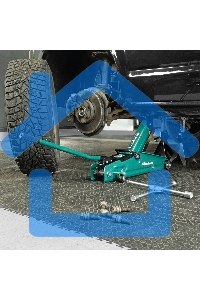 Домкрат гидравлический подкатной Сибртех 3 т, 135-400 мм