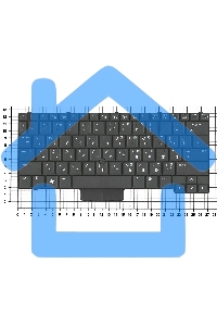 Клавиатура для ноутбука HP EliteBook 2530P черная