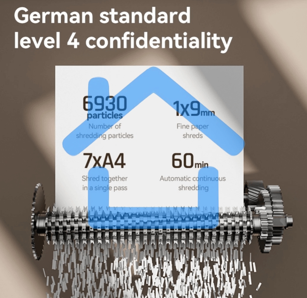 Уничтожитель бумаги (Шредер) Deli ET097