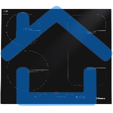 Индукционная варочная панель Hansa BHI68611 черный
