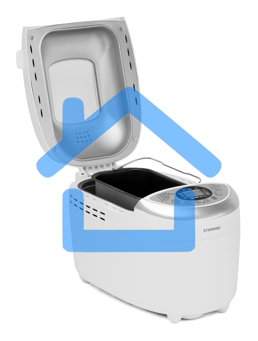 Хлебопечь Starwind SBMM1224 850Вт белый