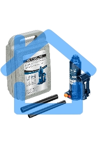 Домкрат гидравлический бутылочный, 2 т, h подъема 178–338 мм, в пласт. кейсе Stels