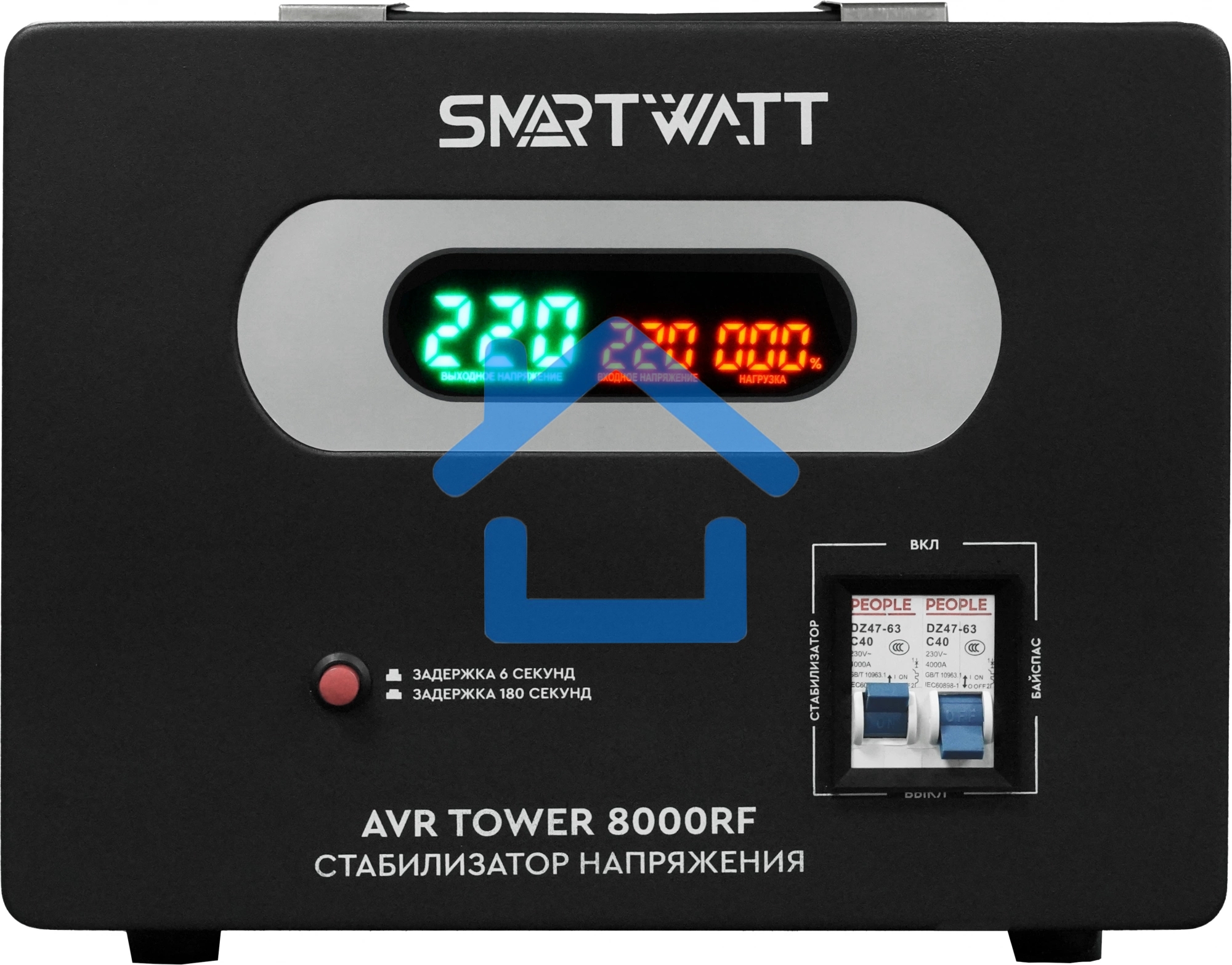 Стабилизатор напряжения напольный SMARTWATT AVR TOWER 8000RF
