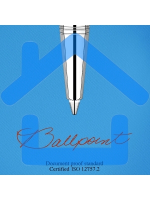 Стержень шариковый Parker QuinkFlow Basic Z09 (CW2166545) M 1мм, красные чернила, блистер (2шт)