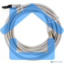 Пaтч-корд F/UTP Rexant, категория 5e, RJ45-RJ45, экранированный, 24AWG, LSZH, серый, 3м