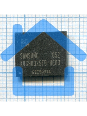 Видеопамять GDDR5 1Gb Samsung K4G80325FB-HC03