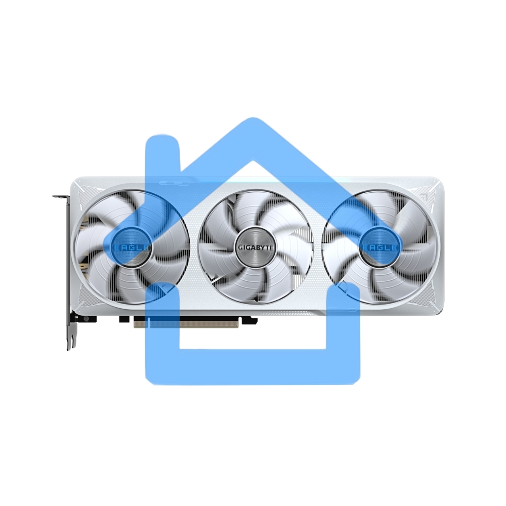 Видеокарта Gigabyte PCI-E GV-N5070EAGLEOC ICE-12GD 1.0 NVIDIA GeForce RTX 5070 12Gb 192bit GDDR7 2805/28000 HDMIx1 DPx3 HDCP Ret