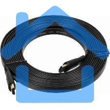 Кабель аудио-видео High Speed ver.1.4 Flat HDMI (m)/HDMI (m) 5м. позолоченные контакты черный