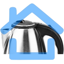 Чайник электрический Centek CT-0035 матовый, металл, 1,5 л, 2000 W, хромированная вставка на крышке