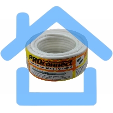 Кабель RG-6U, (48%), 75 Ом, 10м., белый 01-2205-10 PROconnect