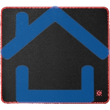 Игровой коврик Defenderчерный XXL 400x355x3 мм, ткань+резина