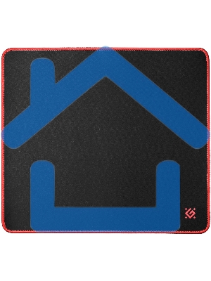 Игровой коврик Defenderчерный XXL 400x355x3 мм, ткань+резина