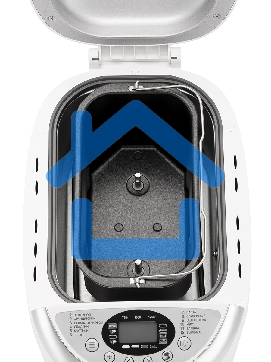 Хлебопечь Starwind SBMM1224 850Вт белый