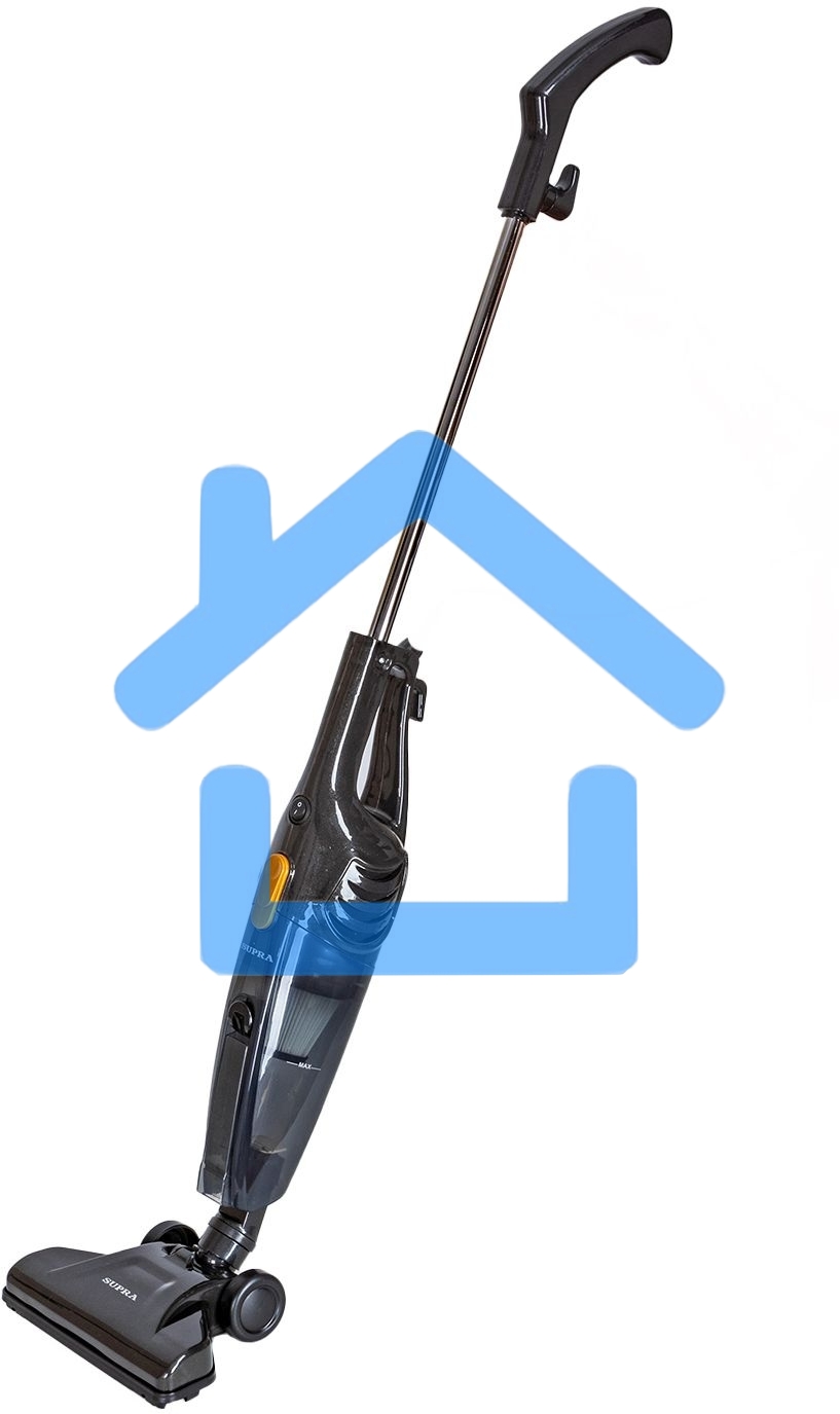 Пылесос ручной SUPRA VCS-5096 черный, питание от сети, 120 Вт, уборка сухая, пылесборник 0.5 л