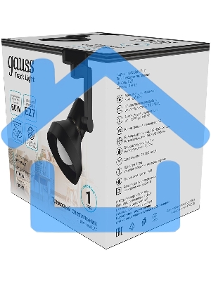 Система трековая Gauss 60Вт черный