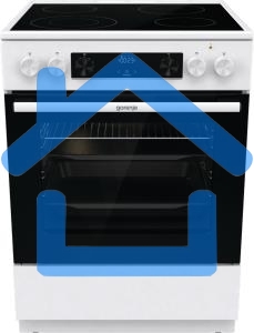 Плита электрическая Gorenje GECS6C70WC белый, конфорок 4 электрических, духовка 71 л, 60 см x 85 см x 60 см